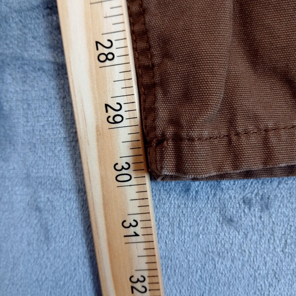 Blue Mountain Pants Mens 44x30 Brown Carpenter Workwear 100% Cotton Utility - Picture 6 of 8